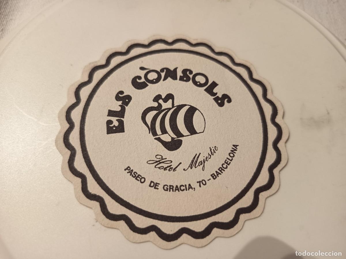 Altri oggetti di carta: POSAVASOS HOTEL MAGESTIC ELS CONSOLS-BARCELONA