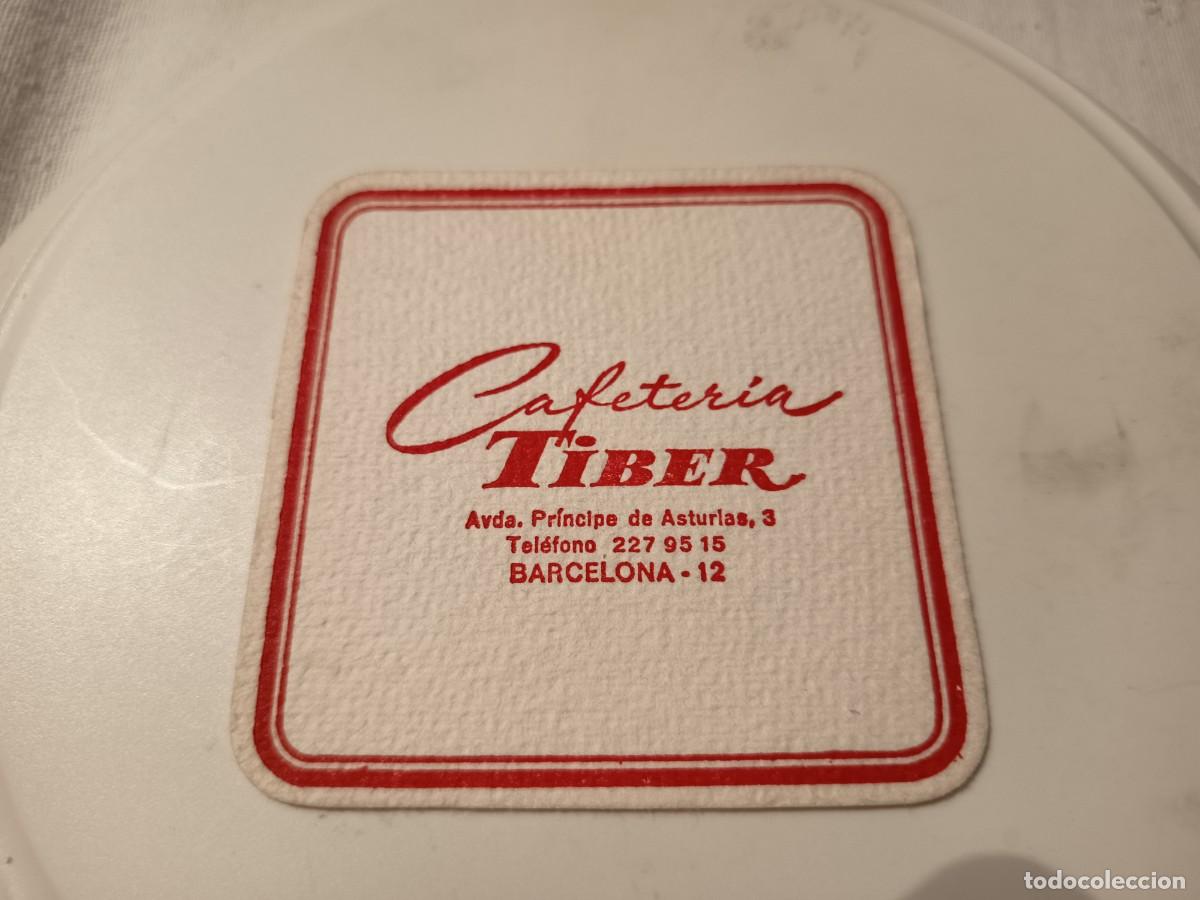 Altri oggetti di carta: POSAVASOS CAFETERIA TIBER-BARCELONA