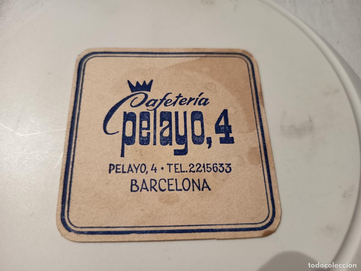 Otros art&iacute;culos de coleccionismo en papel: POSAVASOS CAFETERIA PELAYO 4-BARCELONA