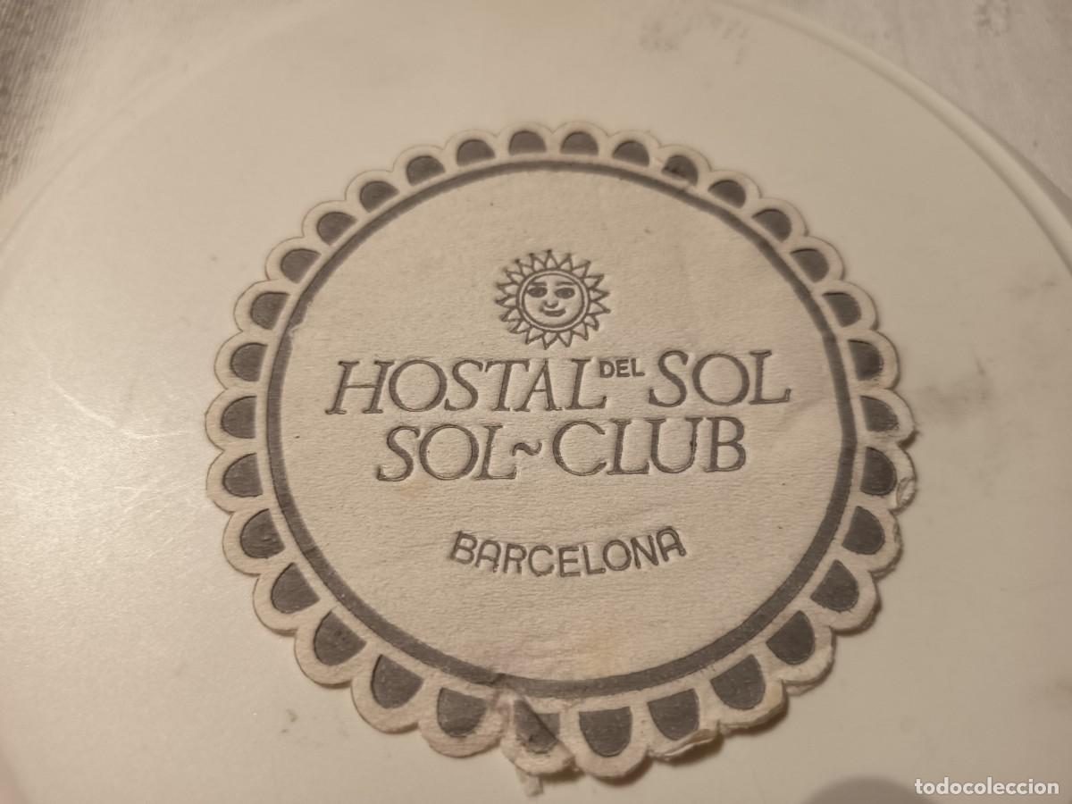 Otros art&iacute;culos de coleccionismo en papel: POSAVASOS HOSTAL DEL SOL-BARCELONA