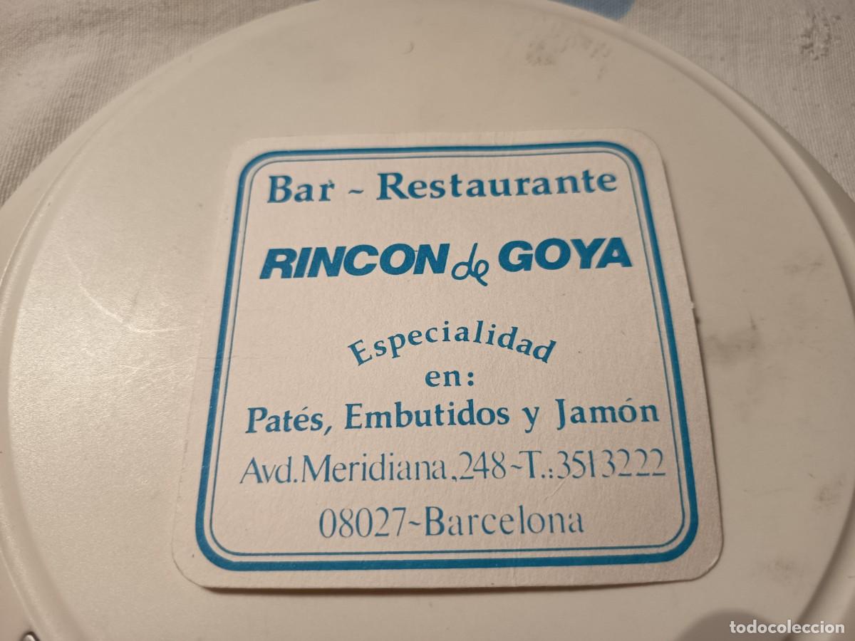 Otros art&iacute;culos de coleccionismo en papel: POSAVASOS BAR RESTAURANTE RINCON DE GOYA-BARCELONA