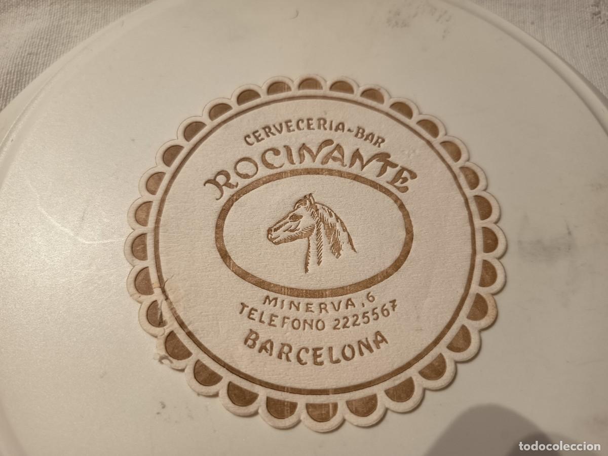 Otros art&iacute;culos de coleccionismo en papel: POSAVASOS BAR CERVECERIA ROCINANTE-BARCELONA