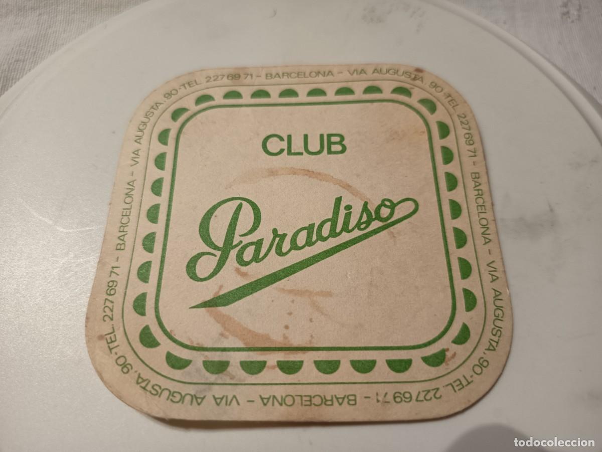 Sammelleidenschaft Andere Papierartikel: POSAVASOS CLUB PARADISO-BARCELONA