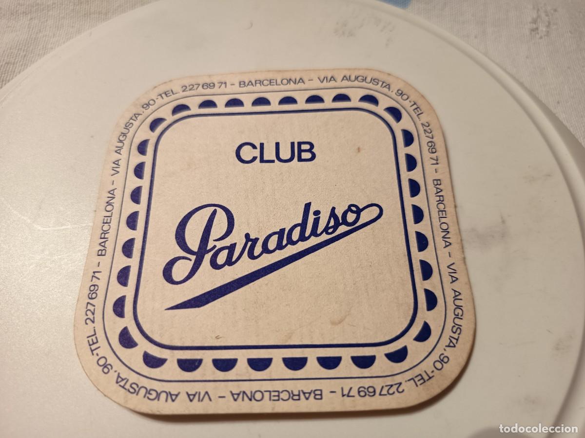 Sammelleidenschaft Andere Papierartikel: POSAVASOS CLUB PARADISO-BARCELONA