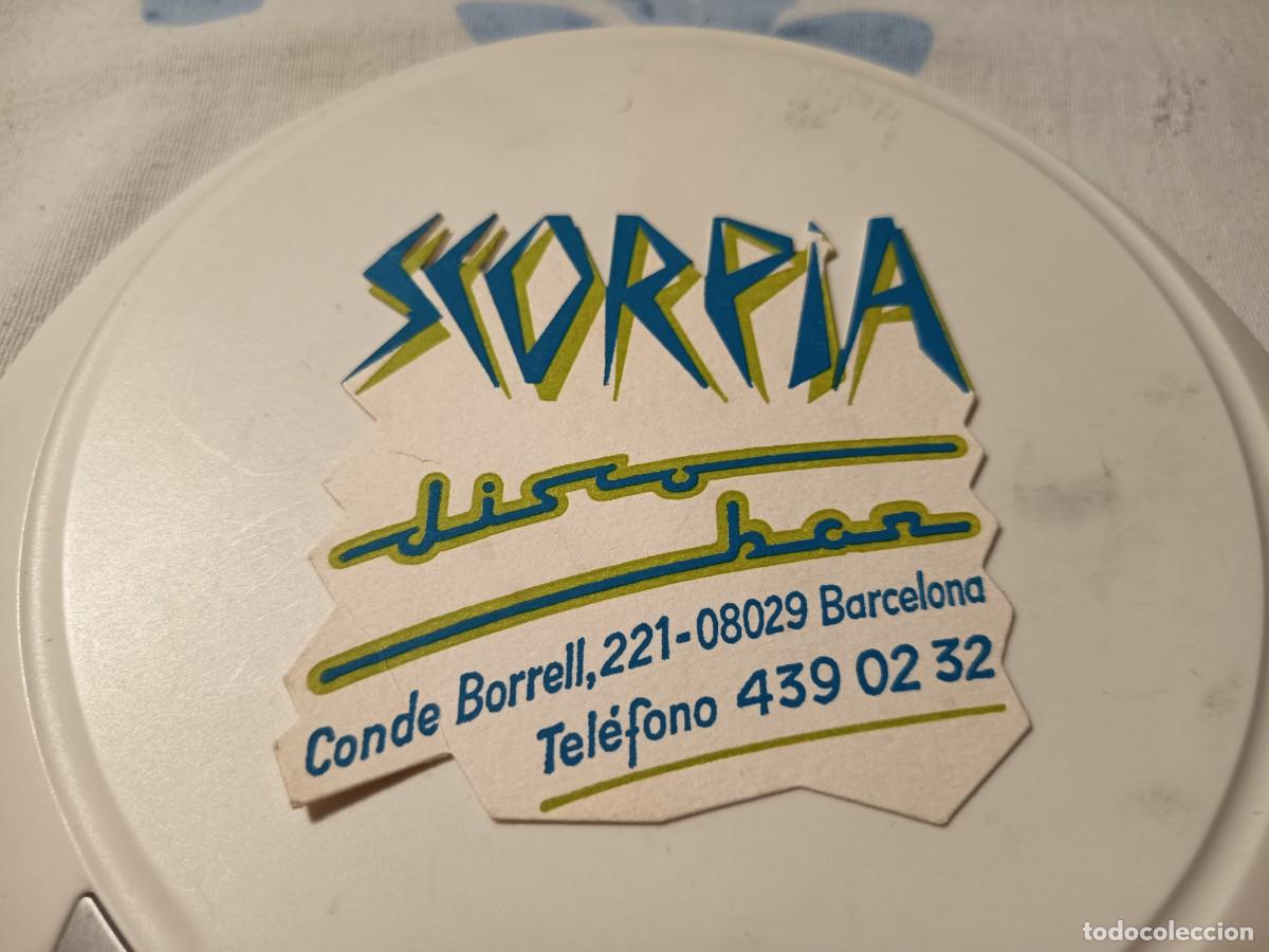 Otros art&iacute;culos de coleccionismo en papel: POSAVASOS DISCO BAR SCORPIA-BARCELONA