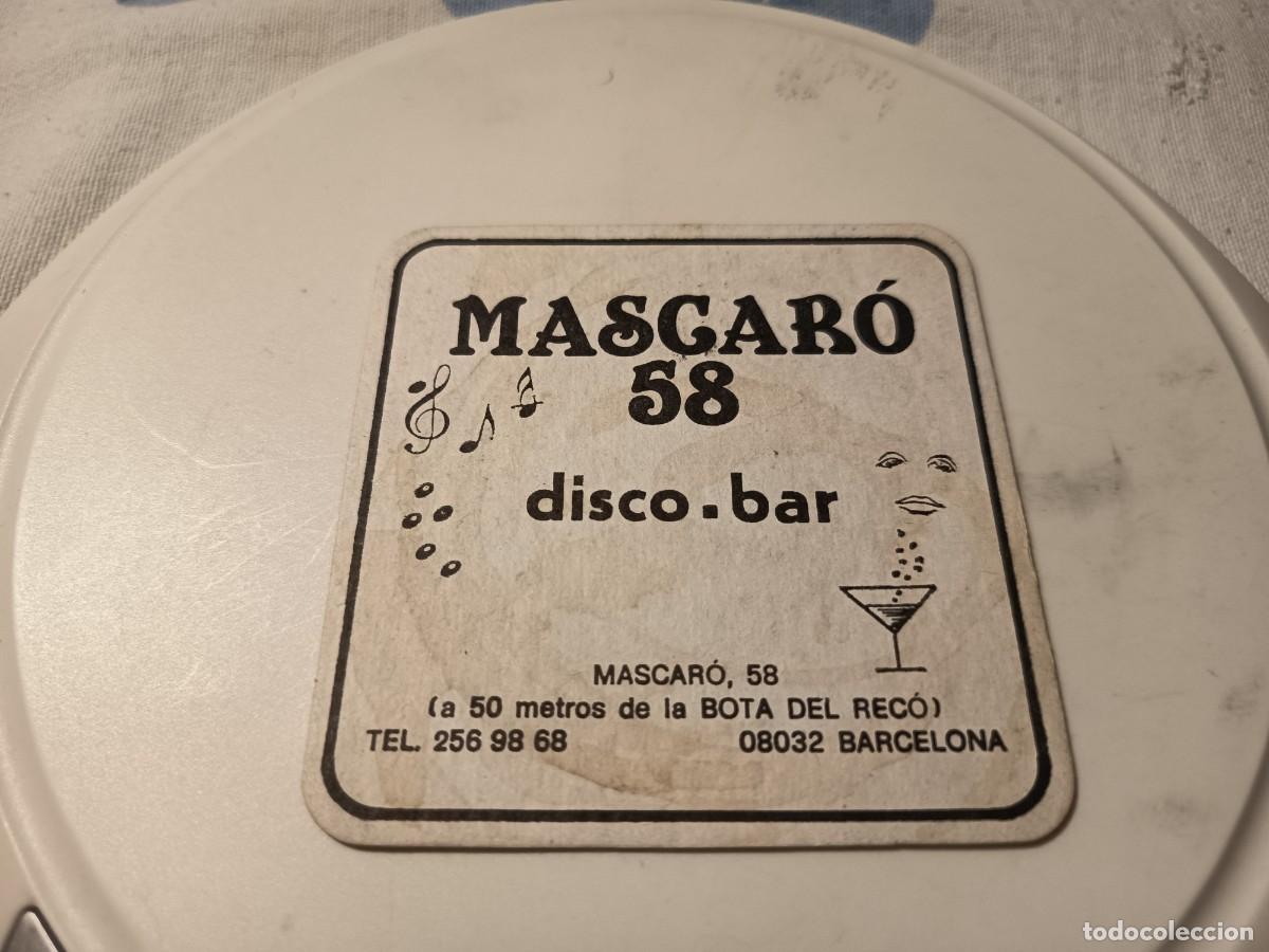Outros artigos de papel: POSAVASOS DISCO BAR MASCARO 58-BARCELONA