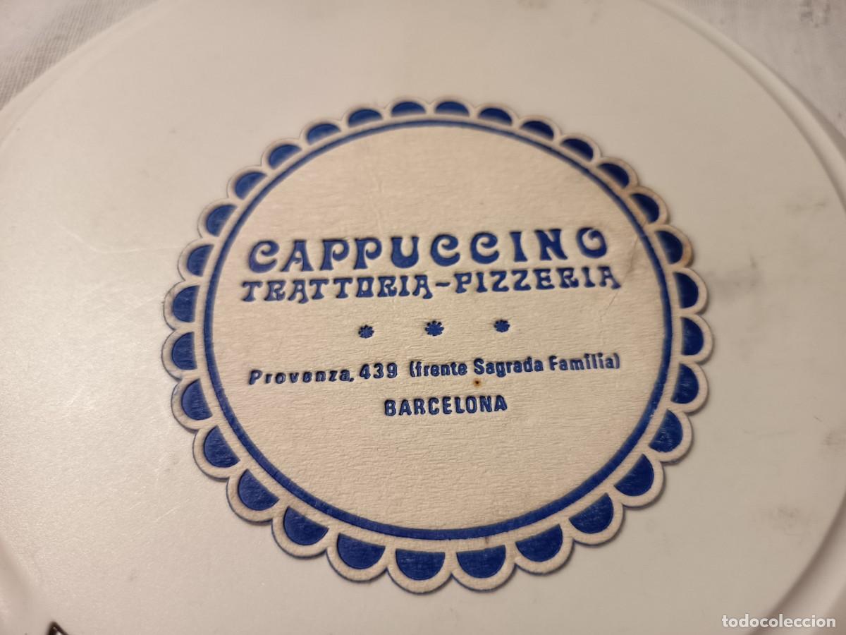 Paper Collecting Others: POSAVASOS PIZZERIA CAPPUCCINO-BARCELONA
