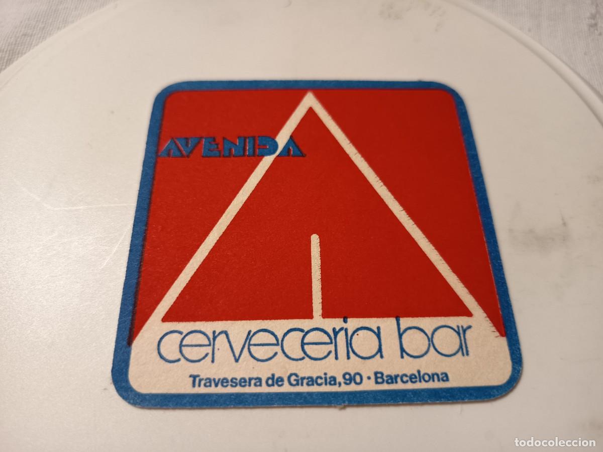 Outros artigos de papel: POSAVASOS BAR CERVECERIA AVENIDA-BARCELONA