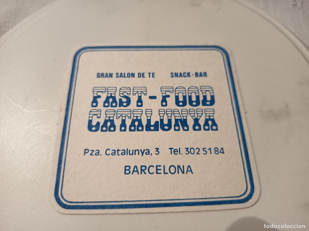 Sammelleidenschaft Andere Papierartikel: POSAVASOS BAR FAST FOOD CATALUNYA-BARCELONA