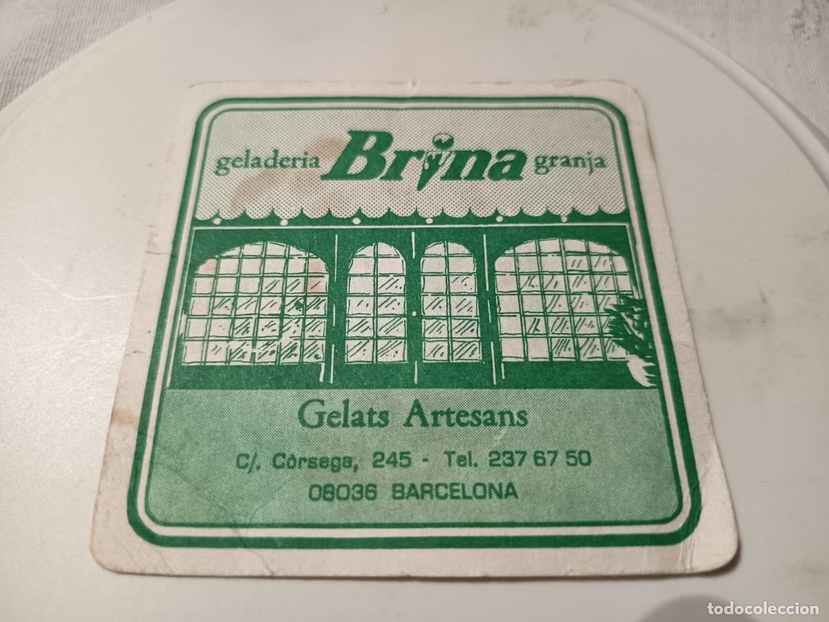 Sammelleidenschaft Andere Papierartikel: POSAVASOS HELADERIA BRINA-BARCELONA