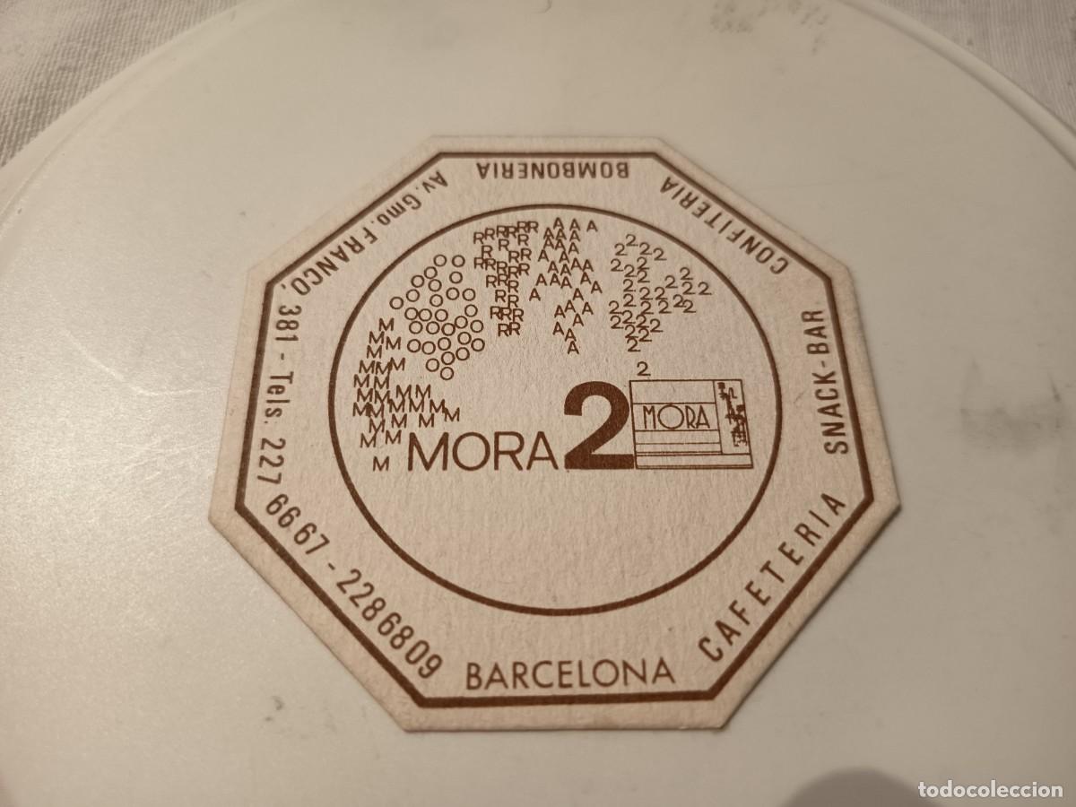 Sammelleidenschaft Andere Papierartikel: POSAVASOS CAFETERIA MORA 2-BARCELONA