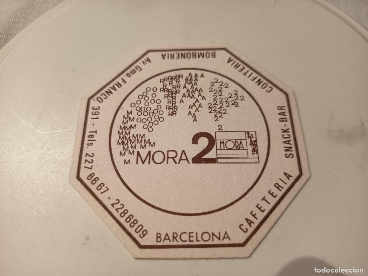 Sammelleidenschaft Andere Papierartikel: POSAVASOS CAFETERIA MORA 2-BARCELONA