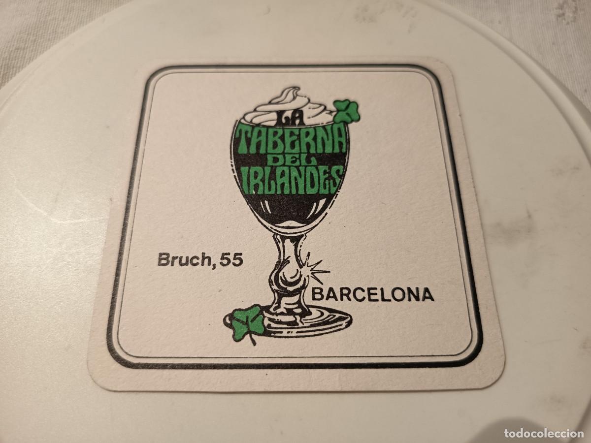 Altri oggetti di carta: POSAVASOS TABERNA DEL IRLANDES-BARCELONA