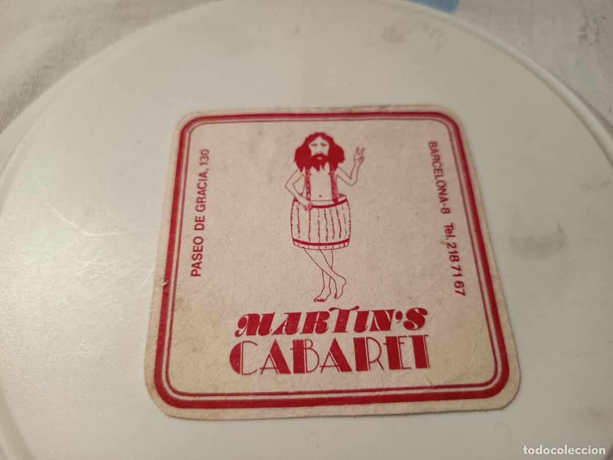 Otros art&iacute;culos de coleccionismo en papel: POSAVASOS CABARET MARTIN'S-BARCELONA