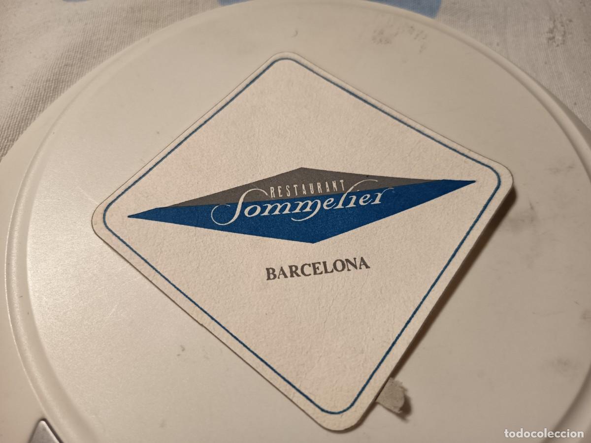Otros art&iacute;culos de coleccionismo en papel: POSAVASOS RESTAURANTE SOMMELIER-BARCELONA