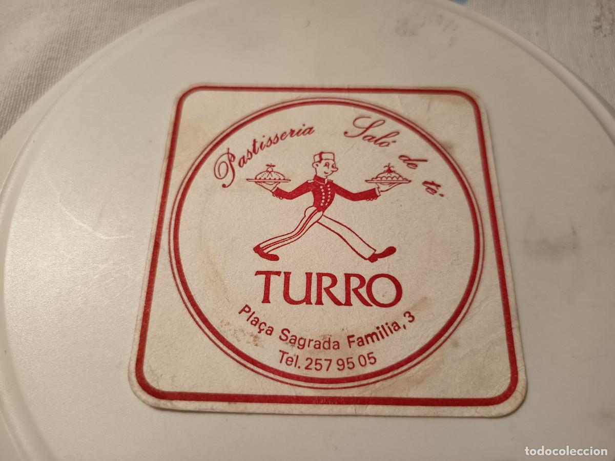 Otros art&iacute;culos de coleccionismo en papel: POSAVASOS PASTELERIA TURRO-BARCELONA