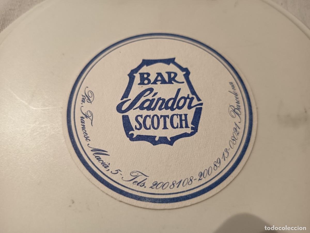 Otros art&iacute;culos de coleccionismo en papel: POSAVASOS BAR SCOTCH SANDOR-BARCELONA