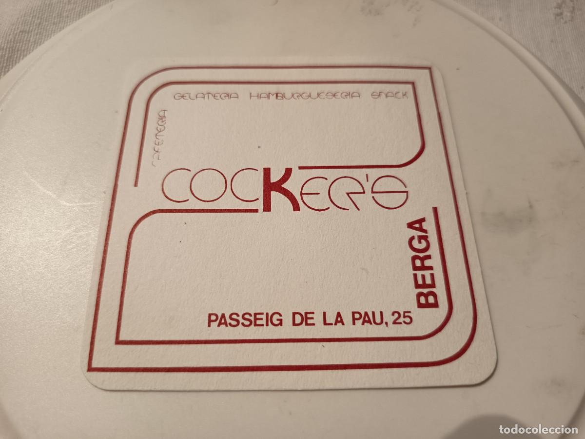 Otros art&iacute;culos de coleccionismo en papel: POSAVASOS CAFETERIA COCKEER'S-BERGA-BARCELONA