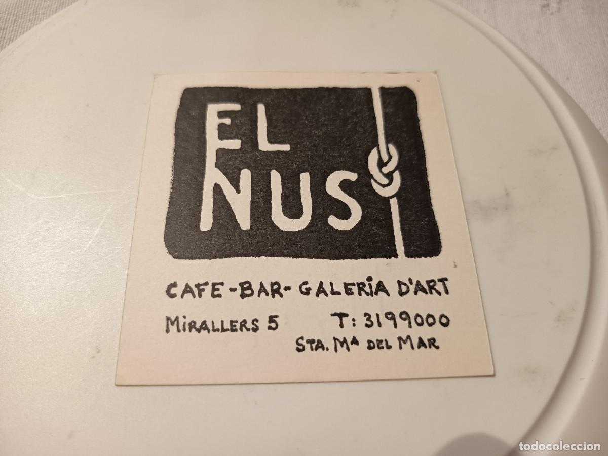 Otros art&iacute;culos de coleccionismo en papel: POSAVASOS CAFETERIA EL NUS-SANTA MARIA DEL MAR-BARCELONA