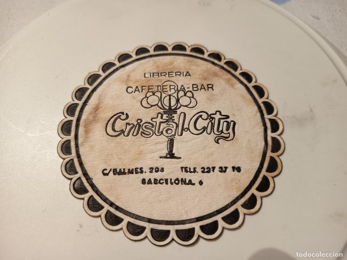 Otros art&iacute;culos de coleccionismo en papel: POSAVASOS BAR CRISTAL CITY-BARCELONA