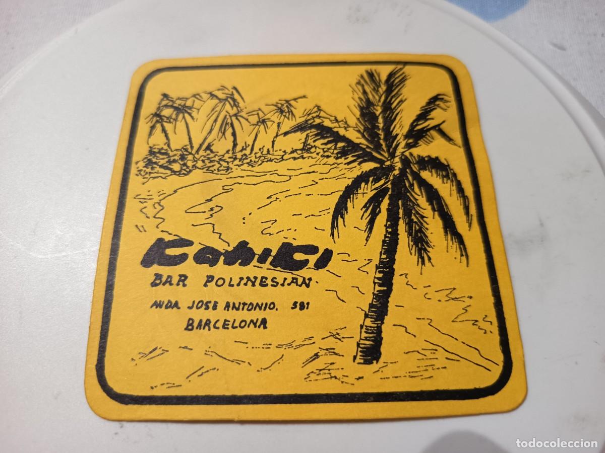 Otros art&iacute;culos de coleccionismo en papel: POSAVASOS BAR POLINESIO KAHIKI-BARCELONA