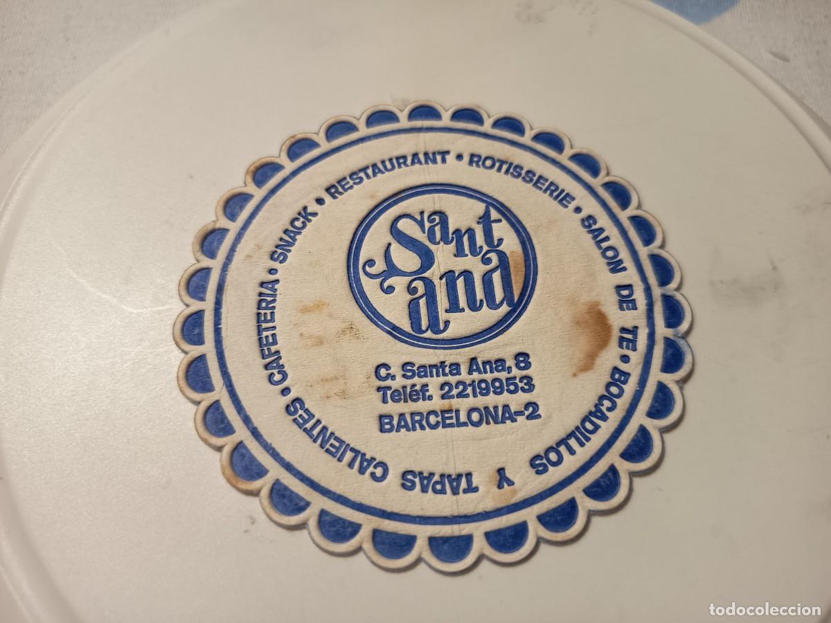 Otros art&iacute;culos de coleccionismo en papel: POSAVASOS RESTAURANT SANT ANA-BARCELONA