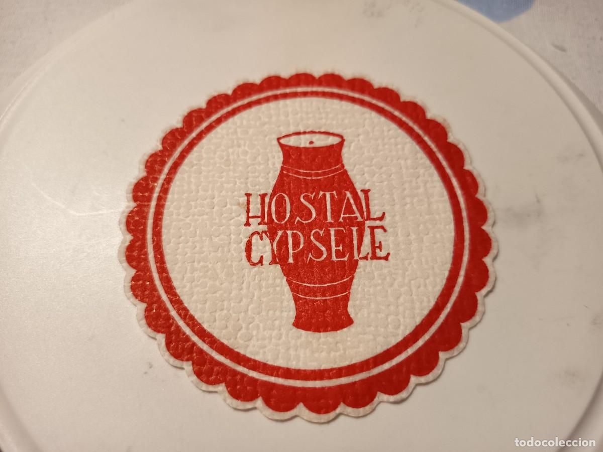 Otros art&iacute;culos de coleccionismo en papel: POSAVASOS HOSTAL CYPSELE-BARCELONA
