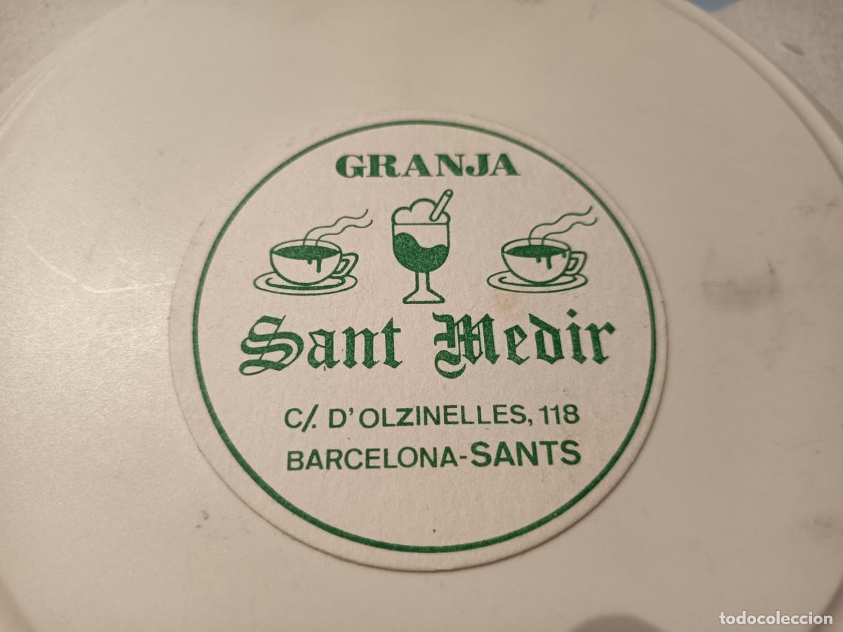 Otros art&iacute;culos de coleccionismo en papel: POSAVASOS GRANJA SANT MEDIR-BARCELONA