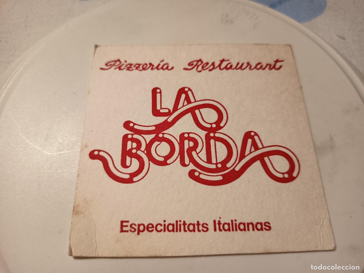 Otros art&iacute;culos de coleccionismo en papel: POSAVASOS CAFETERIA LA BORDA-BARCELONA