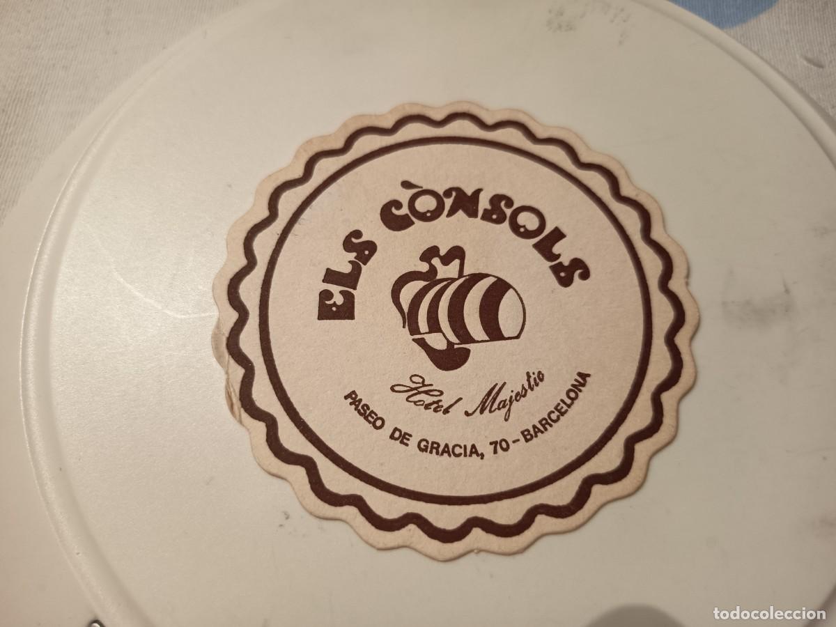 Otros art&iacute;culos de coleccionismo en papel: POSAVASOS HOTEL MAJESTIC ELS CONSOLS-BARCELONA