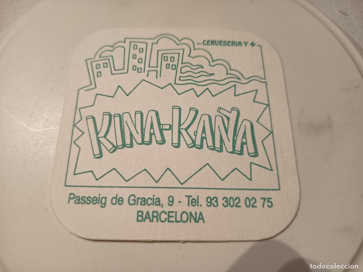 Otros art&iacute;culos de coleccionismo en papel: POSAVASOS CERVECERIA KINA KA&Ntilde;A-BARCELONA