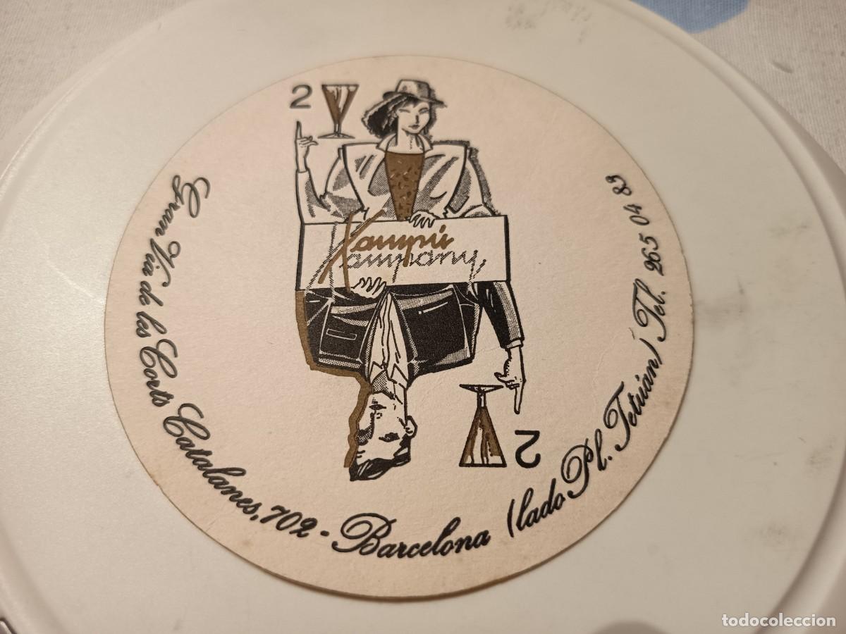 Otros art&iacute;culos de coleccionismo en papel: POSAVASOS XAMPU XAMPANY 2 COPAS-BARCELONA
