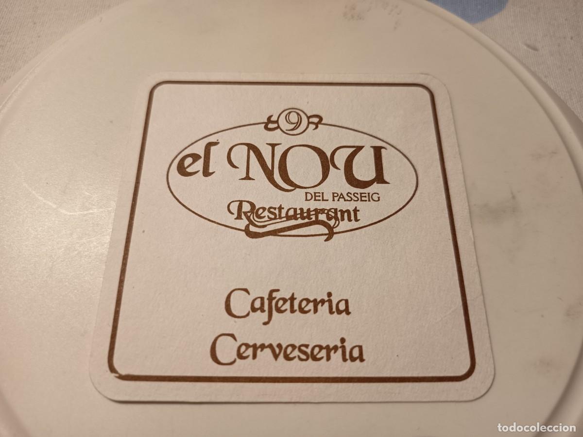 Collectionnisme Papier divers: POSAVASOS RESTAURANT EL NOU DEL PASSEIG-BARCELONA