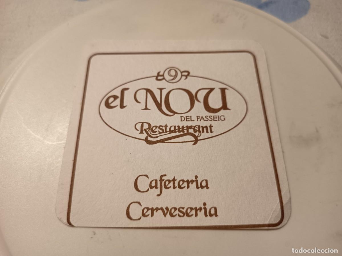 Collectionnisme Papier divers: POSAVASOS RESTAURANT EL NOU DEL PASSEIG-BARCELONA