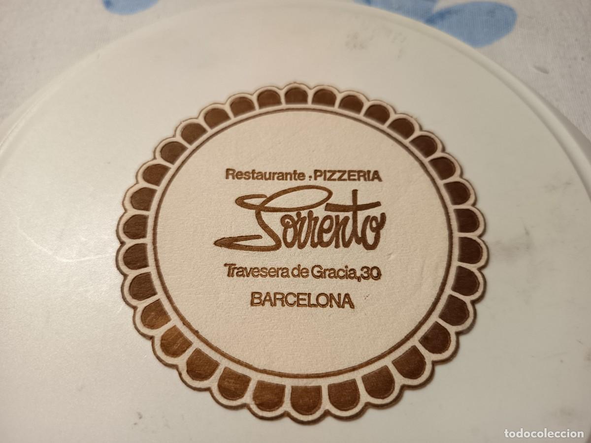 Collectionnisme Papier divers: POSAVASOS RESTAURANTE SORRENTO-BARCELONA