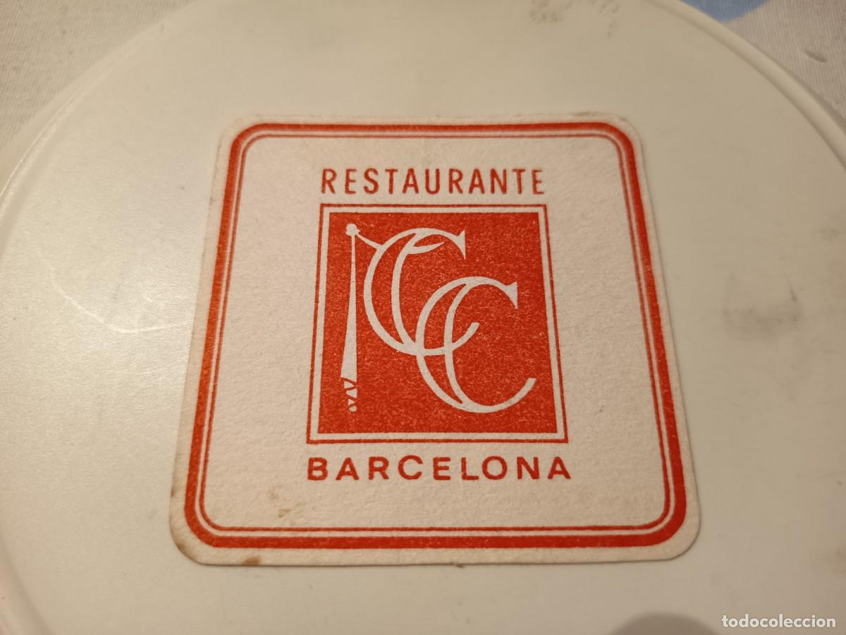 Collectionnisme Papier divers: POSAVASOS RESTAURANTE CC-BARCELONA