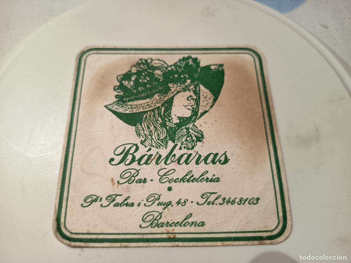 Otros art&iacute;culos de coleccionismo en papel: POSAVASOS PUB BARBARAS-BARCELONA