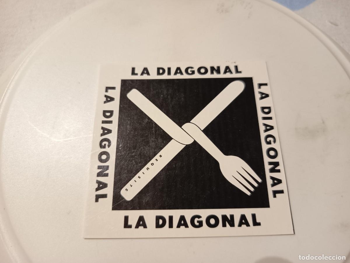 Otros art&iacute;culos de coleccionismo en papel: POSAVASOS RESTAURANTE LA DIAGONAL-BARCELONA