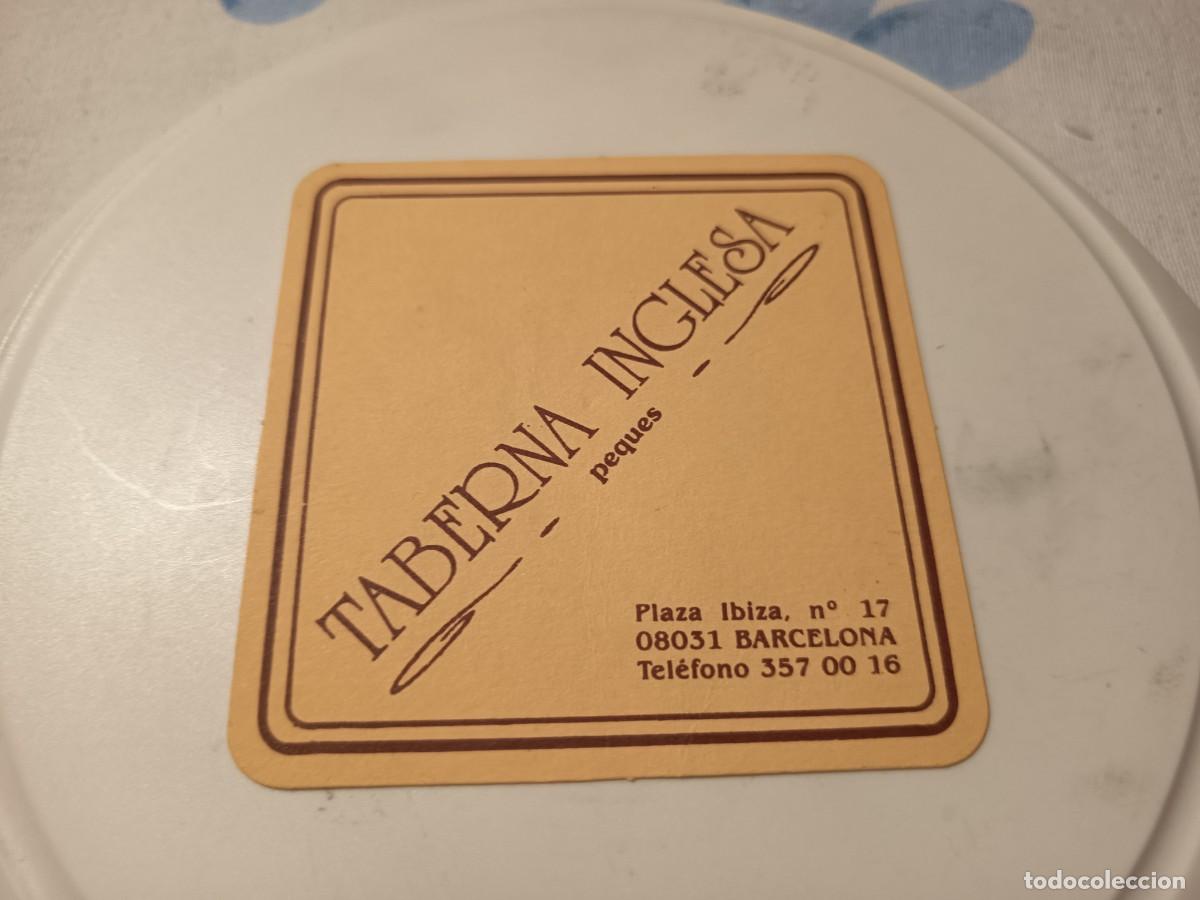 Otros art&iacute;culos de coleccionismo en papel: POSAVASOS TABERNA INGLESA PEQUES-BARCELONA