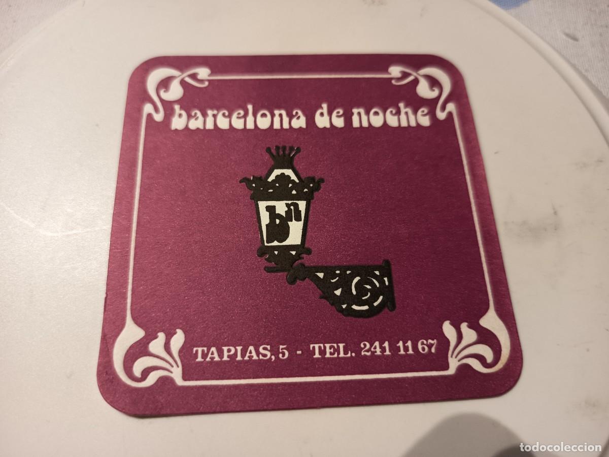 Otros art&iacute;culos de coleccionismo en papel: POSAVASOS BARCELONA DE NOCHE-BARCELONA