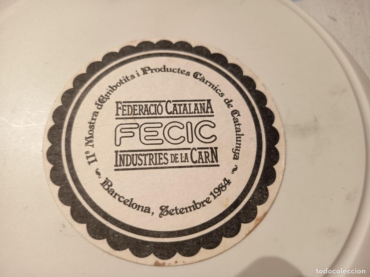 Otros art&iacute;culos de coleccionismo en papel: POSAVASOS FEDERACION CATALANA DE CARNICOS-BARCELONA