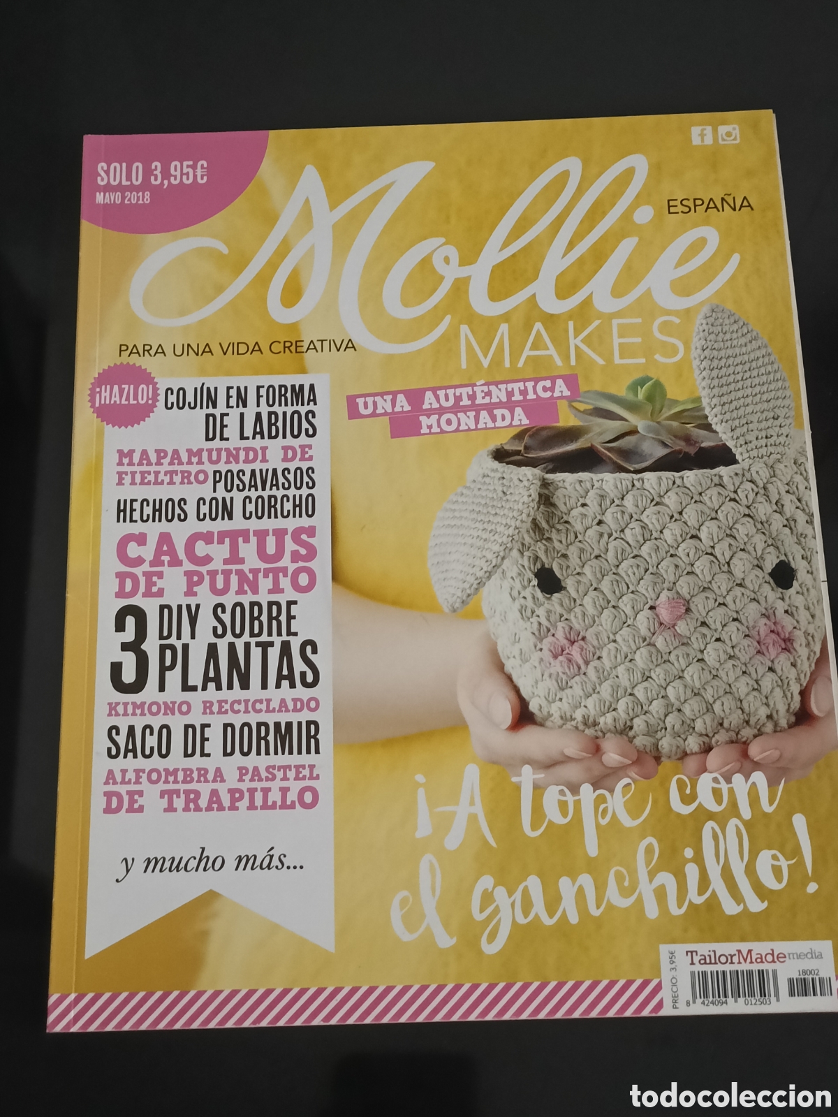 Otros art&iacute;culos de coleccionismo en papel: Revista Mollie Makes correspondiente a mayo de 2018