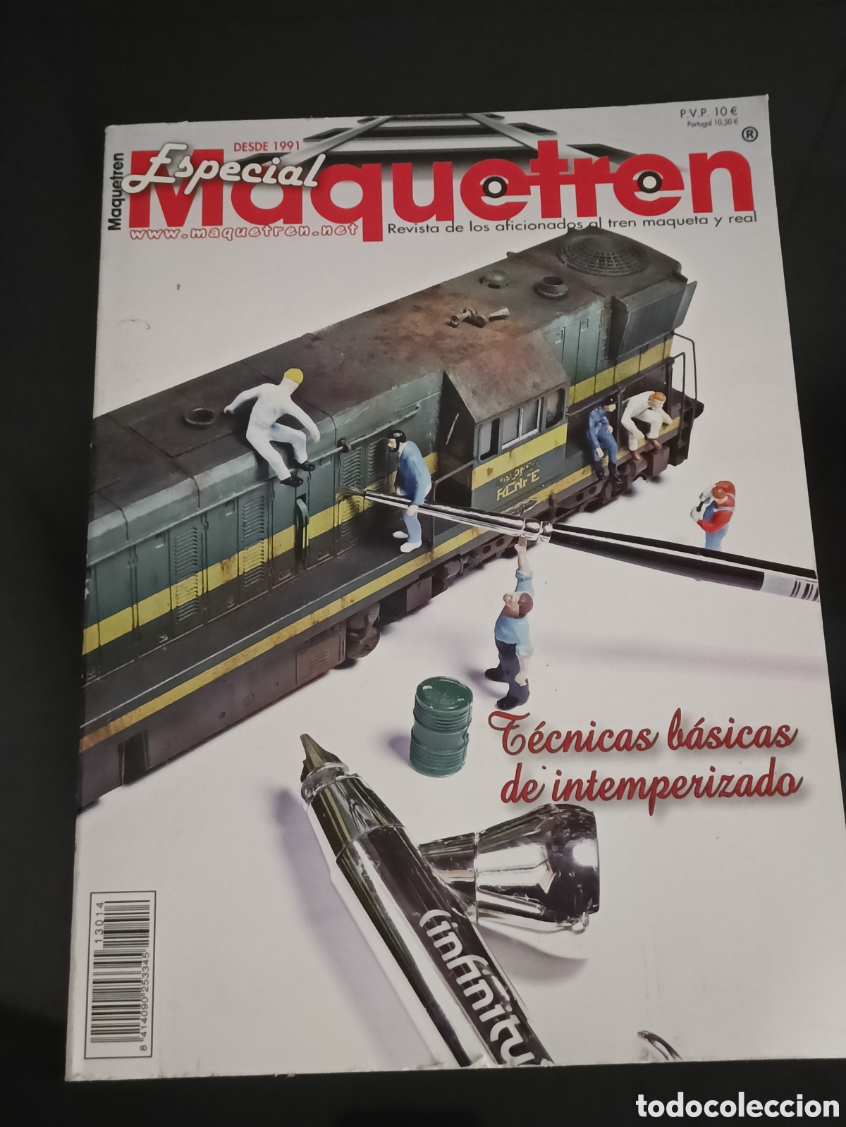 Otros art&iacute;culos de coleccionismo en papel: revista Maquetren titulado - T&eacute;cnicas b&aacute;sicas de intemperizado