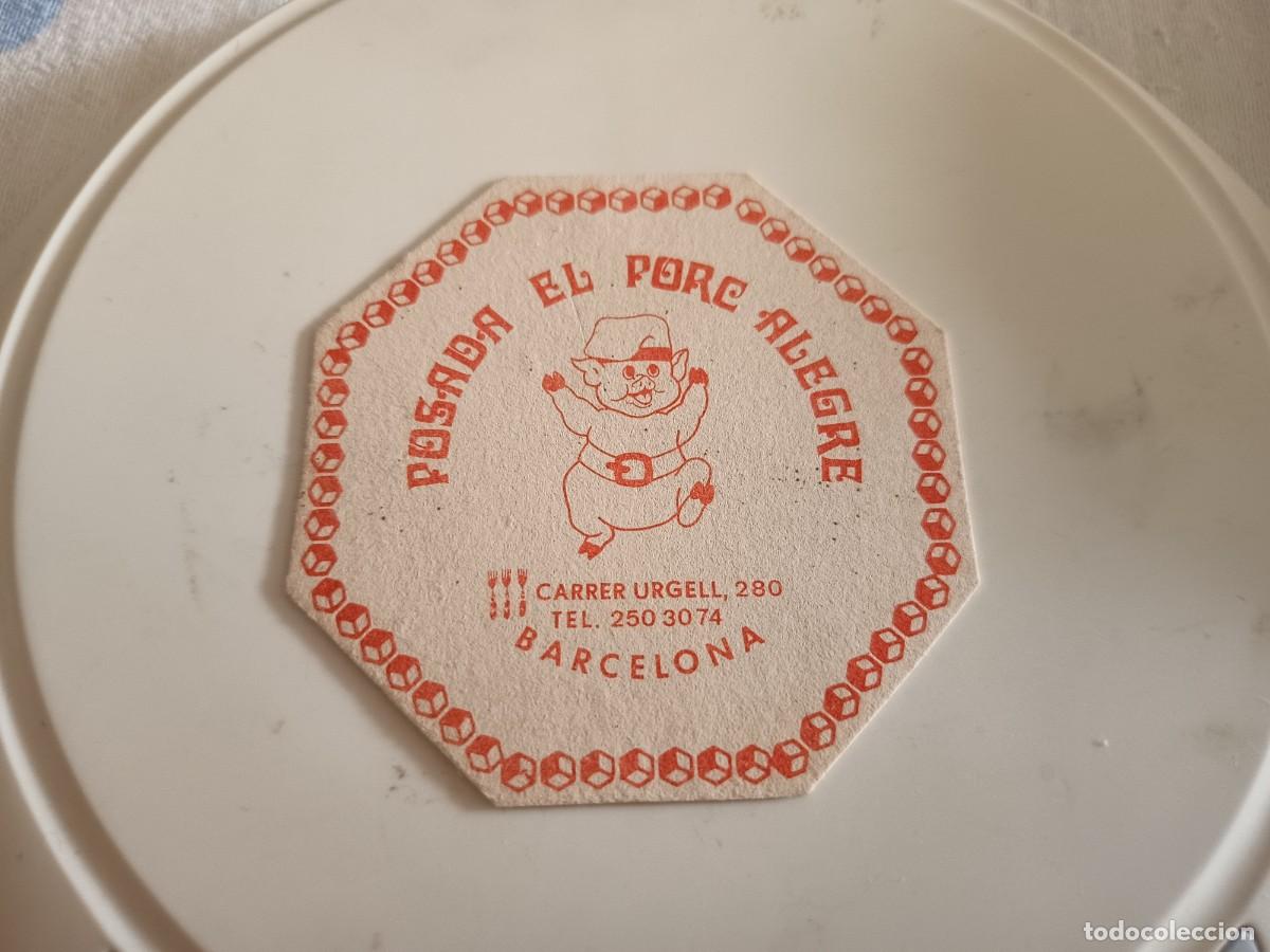 Otros art&iacute;culos de coleccionismo en papel: POSAVASOS POSADA EL PORC ALEGRE-BARCELONA