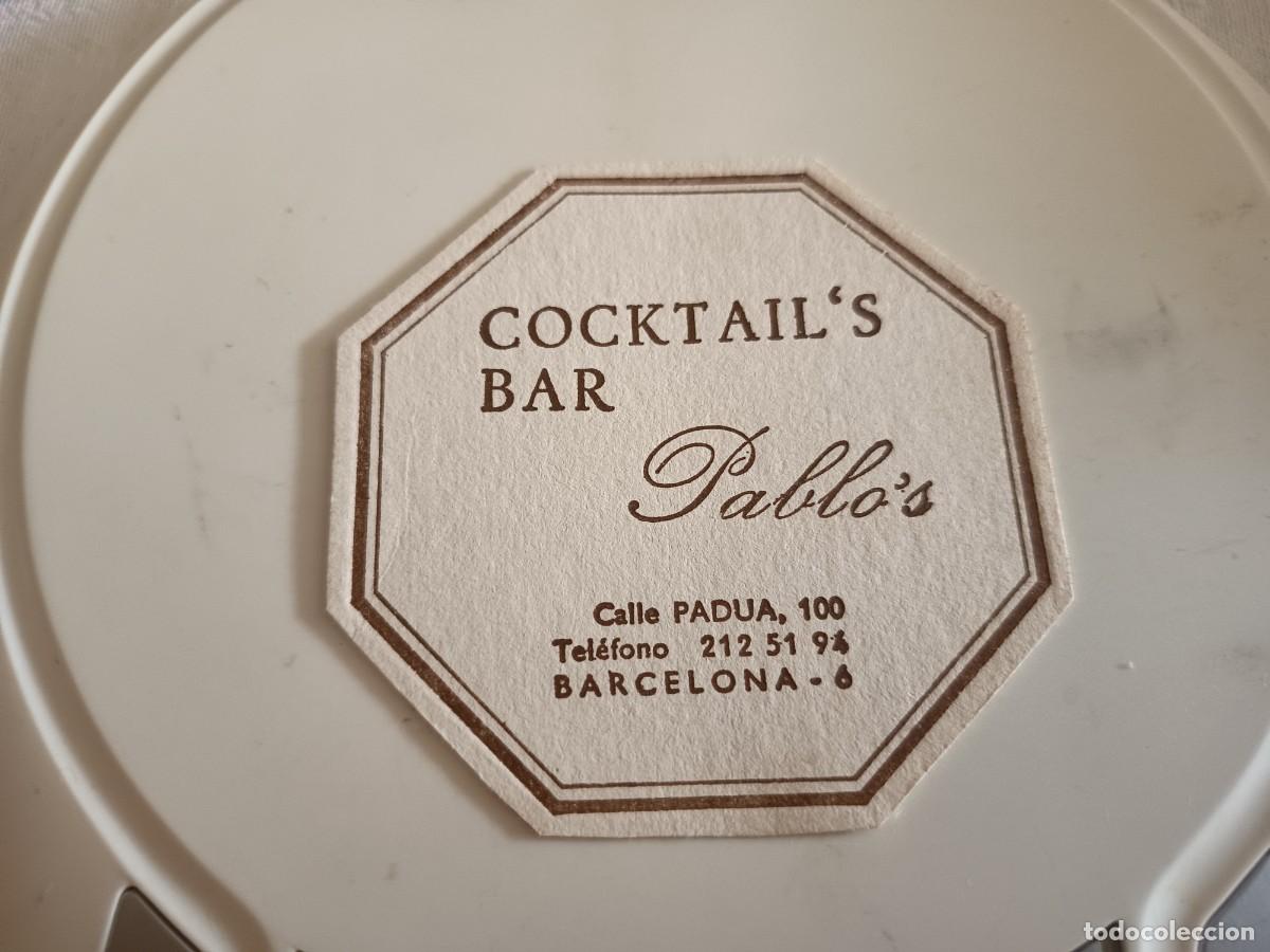 Otros art&iacute;culos de coleccionismo en papel: POSAVASOS COCKTAIL'S BAR PABLO'S-BARCELONA