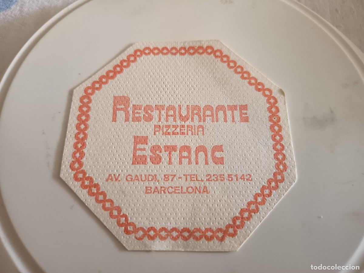 Otros art&iacute;culos de coleccionismo en papel: POSAVASOS RESTAURANTE ESTANC-BARCELONA