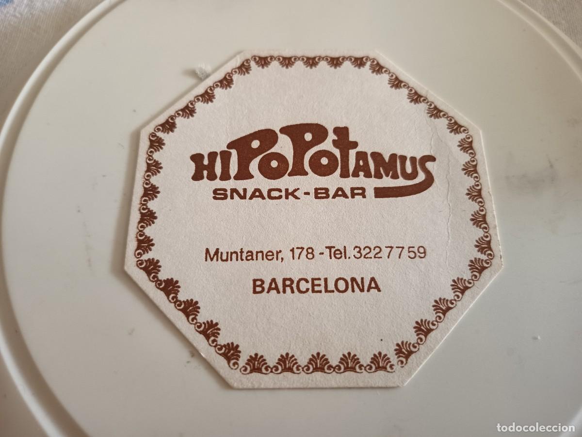 Otros art&iacute;culos de coleccionismo en papel: POSAVASOS SNACK BAR HIPOPOTAMUS-BARCELONA