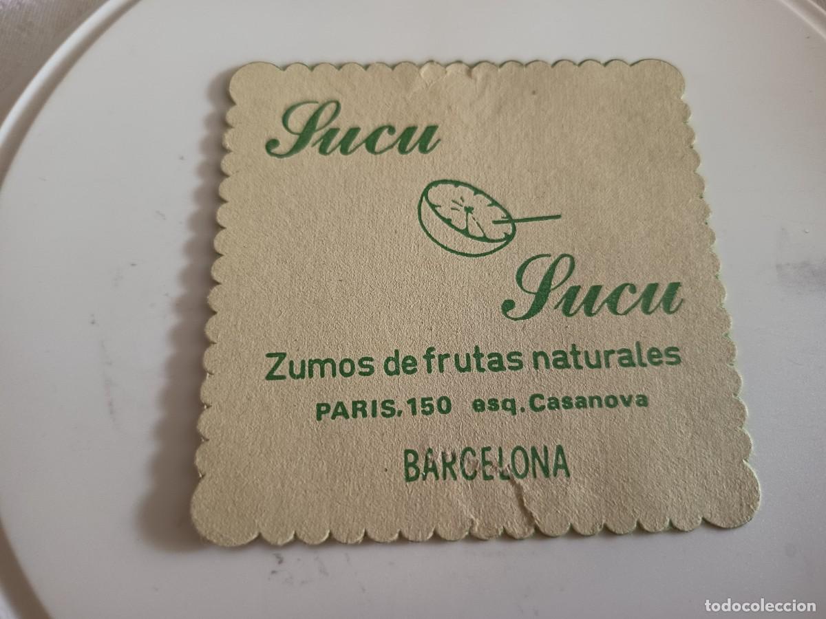 Otros art&iacute;culos de coleccionismo en papel: POSAVASOS ZUMOS SUCU SUCU-BARCELONA