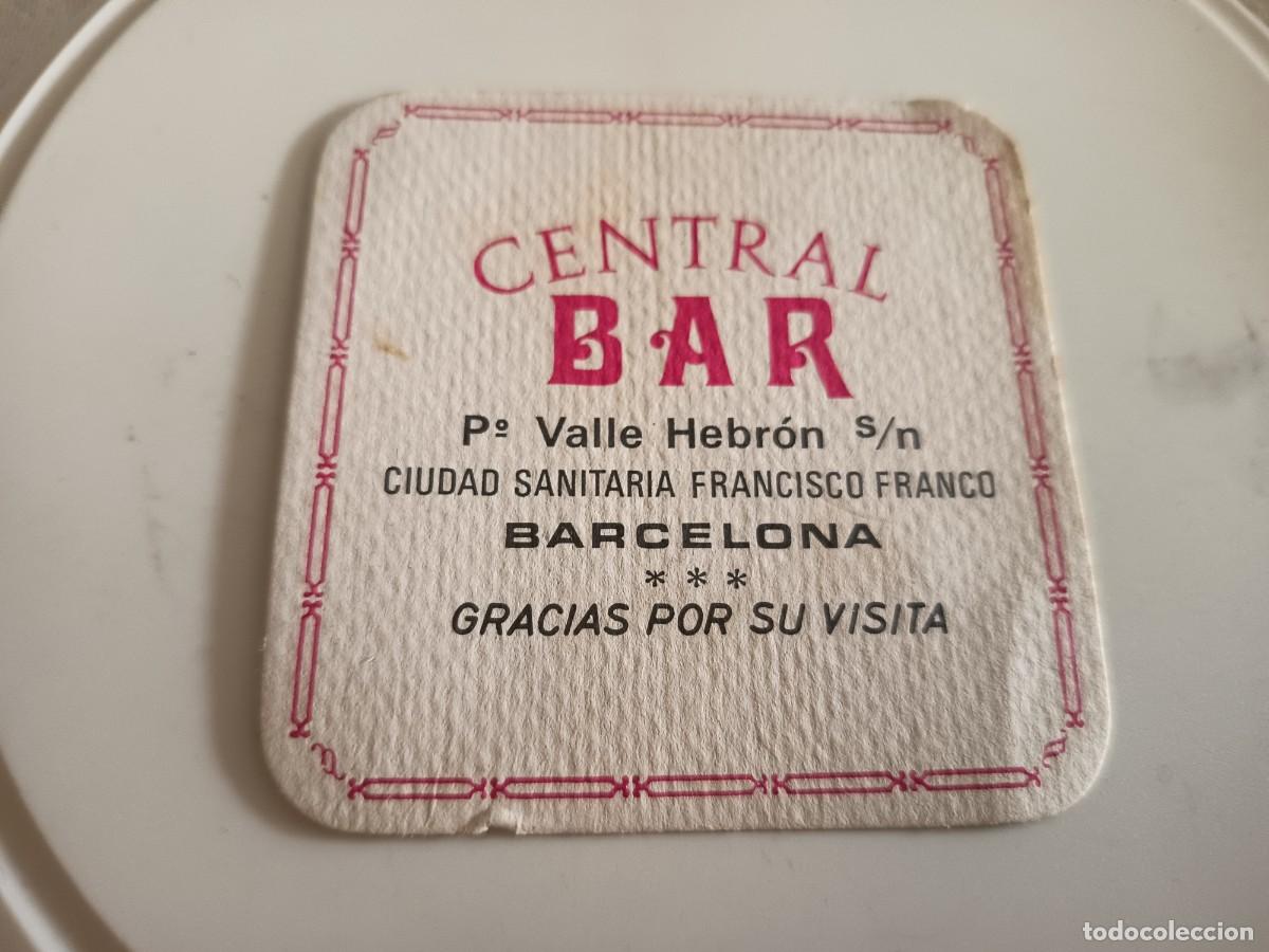Otros art&iacute;culos de coleccionismo en papel: POSAVASOS BAR CENTRAL-BARCELONA