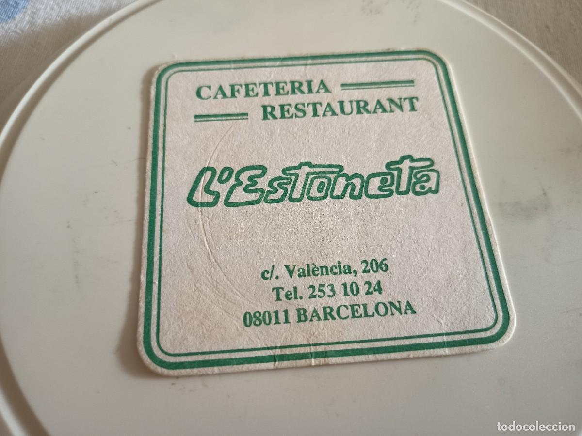 Otros art&iacute;culos de coleccionismo en papel: POSAVASOS CAFETERIA L'ESTONETA-BARCELONA